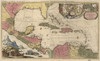 Archipelague du Mexique ou sont les isles de Cuba, Espagnole, Iama?que, &c. Par Jean C?vens et Corneille Mortier. Poster Print - Item # VARBLL058758250L