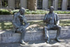 Chess players sculpture at the John Marshall Memorial Park, NW, Washington, D.C. Poster Print - Item # VARBLL058759354L