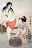 Awabi Fishers collecting abalone shells. Poster Print by Utamaro - Item # VARBLL0587651040