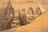 Front elevation of the Great Temple of Aboosimble Nubia Poster Print by David Roberts - Item # VARBLL0587422386