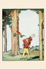 A child soldier looks up at a bird on the branch of a tree. Poster Print by Eugene Field - Item # VARBLL0587251298