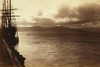 view of San Francisco Bay at sunset from pier. Poster Print by George Fiske - Item # VARBLL0587237244