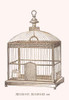 An ornamental bird cage displayed on the page from the manufacturers sales catalog. Poster Print by unknown - Item # VARBLL0587050349