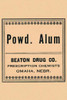 A 1920's pharmacy bottle label.  Many of these were quack cures and the main ingredient often was alcohol. Poster Print by Unknown - Item # VARBLL0587265264