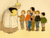 Maid Address a group of small children Poster Print - Item # VARBLL058759633L