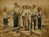Military railroad operations in northern Virginia: men standing on railroad track] Poster Print - Item # VARBLL058745504L