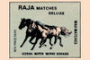 Thousands of companies manufactured matches worldwide and used a variety of fancy labels to make their brand stand out.  This label features a pair of horses. Poster Print by unknown - Item # VARBLL0587260815