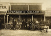 Mercantile Operation In Goldfield During The Heyday. The Outside Photograph Is The Front Of The Store, With Many People Standing Outside With There Delivery Wagons. Poster Print by Allen Photo Company - Item # VARBLL0587404272