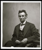 Abraham Lincoln, three-quarter length portrait, seated and holding his spectacles and a pencil Poster Print - Item # VARBLL058753498L