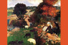 Breton Shepherds watch over flock Poster Print by Paul  Gauguin - Item # VARBLL0587259922