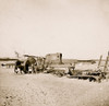 Folly Island, S.C.. Beached remains of the British-built blockade runner Ruby, run aground after passing the Federal squadron, June 10-11, 1863 Poster Print - Item # VARBLL058751998L