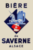 Bi?re Saverne, Alsace, enamel sign brewery featuring a unicorn. Poster Print by unknown - Item # VARBLL0587432764