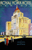 New York Hotel of Toronto .  Image taken from a Canadian Pacific travel poster of the steamship era. Poster Print by unknown - Item # VARBLL0587386800