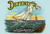 Original can label for tomatoes showing a racing yacht. Poster Print by unknown - Item # VARBLL0587334568