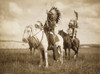 Two Sioux Chiefs in full Regalia on Horseback Poster Print - Item # VARBLL058746936L
