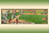 Baseball game in progress, view from the first-base side of home plate, with the pitcher about to throw the ball to a batter, and a base runner leading off third-base. Poster Print by  Graham & Scully Close - Item # VARBLL0587235721