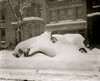 Car Buried as parked on a Washington DC Street during the Blizzard of 1923 Poster Print - Item # VARBLL058750110L