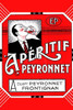Drink label from an aperitif showing a very happy many enjoying his drink. Poster Print by unknown - Item # VARBLL058734024x