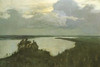 Russian Landscape with Church and lake Poster Print by Isaac Levitan - Item # VARBLL058771164L