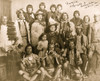 Pueblo Indians, three men in front holding snakes, two Caucasian men in center. Poster Print - Item # VARBLL058746969L