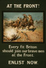 cavalry in battle, with horses reacting to an explosion in the foreground. Poster Print - Item # VARBLL058748387L