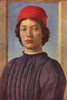Portrait of a Young Man with red Cap Poster Print by Sandro  Botticelli - Item # VARBLL0587254122