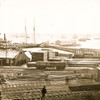 City Point, Virginia. Ordnance wharf; port with ships, railroad tracks and trains with supplies Poster Print - Item # VARBLL058745332L