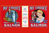 Original can label for exported salmon. Poster Print by Smith Litho - Item # VARBLL0587315377