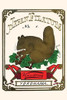 Rabbit with acorns & Leaves Poster Print by Unknown - Item # VARBLL0587274131