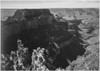 View with rock formation different angle "Grand Canyon National Park" Arizona. 1933 - 1942 Poster Print by Ansel Adams - Item # VARBLL0587400536