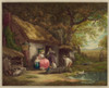 Family relaxes as Mother knits and Children play Poster Print - Item # VARBLL058759784L