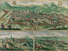 Antique Map of Jerusalem - Color Poster Print - Item # VARBLL058759829L