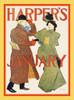 A man holds a woman's hand. Poster Print by  Edward Penfield - Item # VARBLL0587414324