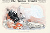 A man and woman sit looking at a ghost. Poster Print - Item # VARBLL058741605x