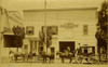 Mud Wagon/ Stagecoach In Front Of The Downing Livery Stable, Next To The Pioneer Carriage Factory. Poster Print - Item # VARBLL0587403462