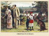 Christmas in Australia-Family with Kangaroos Poster Print by E.K. Johnson - Item # VARBLL0587394048