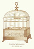 An ornamental bird cage displayed on the page from the manufacturers sales catalog. Poster Print by unknown - Item # VARBLL0587050357