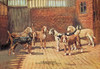Before a brick wall, six dogs. Poster Print by T. Ivester Llyod - Item # VARBLL0587047410