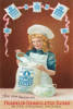 A Victorian trade card advertising "Franklin Granulated Sugar." Poster Print by unknown - Item # VARBLL0587268913