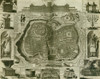 Antique Map of Jerusalem - Black & White Poster Print - Item # VARBLL058759847L