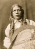 K?-pi, a Tewa man, half-length portrait, facing front, holding shield. Poster Print - Item # VARBLL058747553L