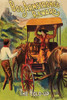 Cowboy holds a woman riding a horse drawn coach at gunpoint Poster Print by Unknown - Item # VARBLL058762785L