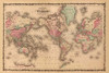 Mercator Projection of the World Poster Print by A.J.  Johnson - Item # VARBLL0587236744