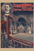 A poster of people watching motion picture in theater, includes insert of head-and-shoulders portrait of Lyman H. Howe. Poster Print by Courier Litho - Item # VARBLL058723475X