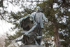 Statue of Booker T. Washington "Lifting the Veil of Ignorance," by Charles Keck located at Tuskegee University in Tuskegee, Alabama Poster Print - Item # VARBLL058759344L