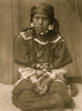 Kalispel girl sitting on her knees, hands folded in lap. Poster Print - Item # VARBLL058747643L