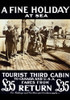 Playing Shuffleboard on Deck .  Image taken from a Canadian Pacific travel poster of the steamship era. Poster Print by unknown - Item # VARBLL0587386673
