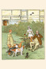 Dogs come to eat by the farmer's table along with the Shepherd boy Poster Print by Randolph  Caldecott - Item # VARBLL0587317124