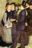 Men and Women in formal dress leave the Conservatory Poster Print by Pierre-August  Renoir - Item # VARBLL0587254920