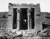 Pronaos and remains of the Temple of Dend?r in Dand?r, Egypt.  F?lix Bonfils was a French photographer and writer who was active in the Middle East. Poster Print by Felix Bonfils - Item # VARBLL0587419644